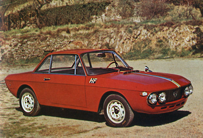 De Lancia Fulvia Coupé HF in 1967 1967 Fulvia Coupe HF